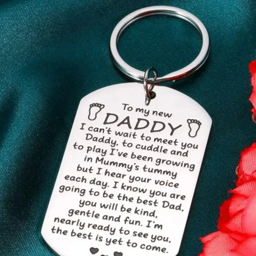 Key ring for new dad